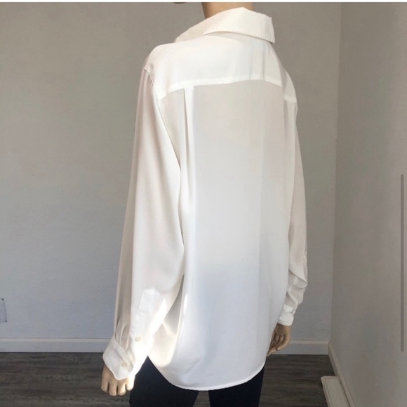 CREAM 40's Vintage Blouse Evan PICONE size:14 - Picture 6 of 14